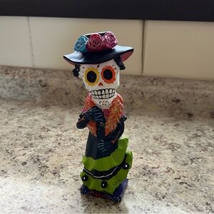 Colorful Day of the Dead Figurine